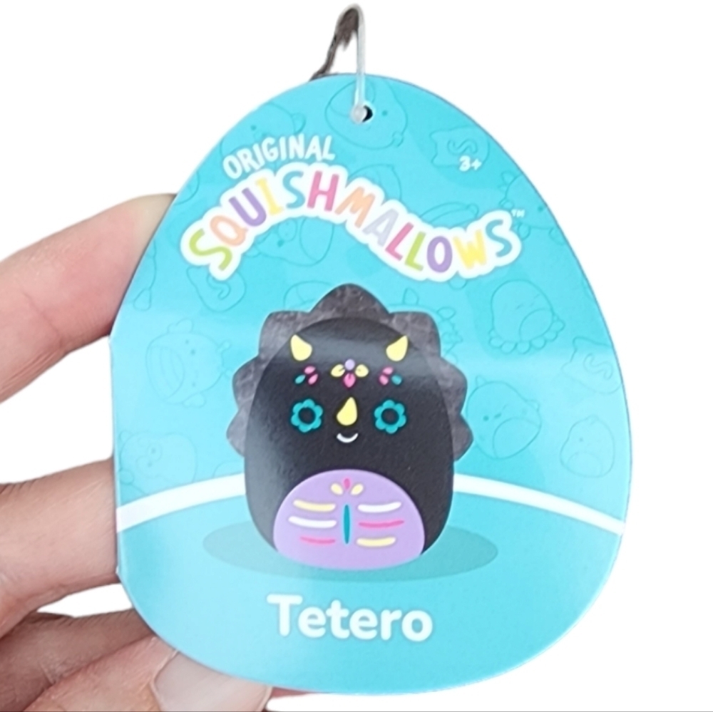 Squishmallows Dia De Los Muertos Tetero Dinosaur 11”, NWT - Picture 3 of 4